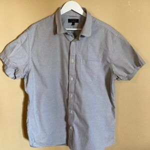 Banana Republic Men’s Slim Fit Cotton Short Sleeve Button Down Size XL